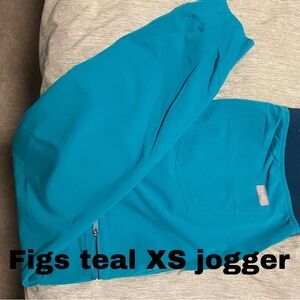 Figs Vibrant Blue Jogger Pants XS
